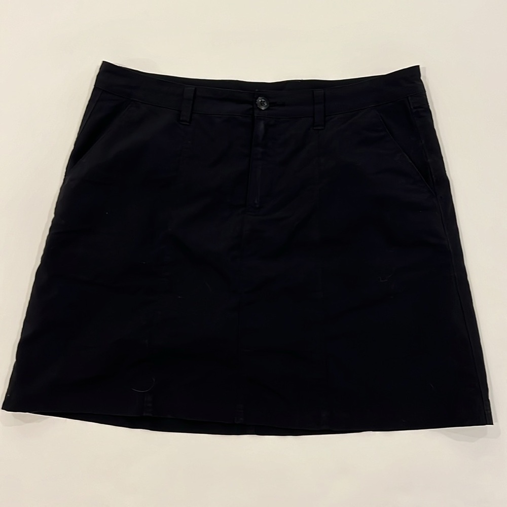 Patagonia W's Inter-Continental Hideaway black Skirt size 10 - Picture 2 of 7